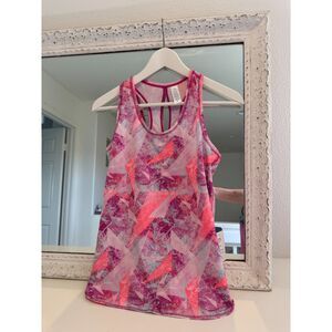 Lululemon Ivivva Pink Purple Athletic 2 Tank Tops Girl’s Sz 14 NWT